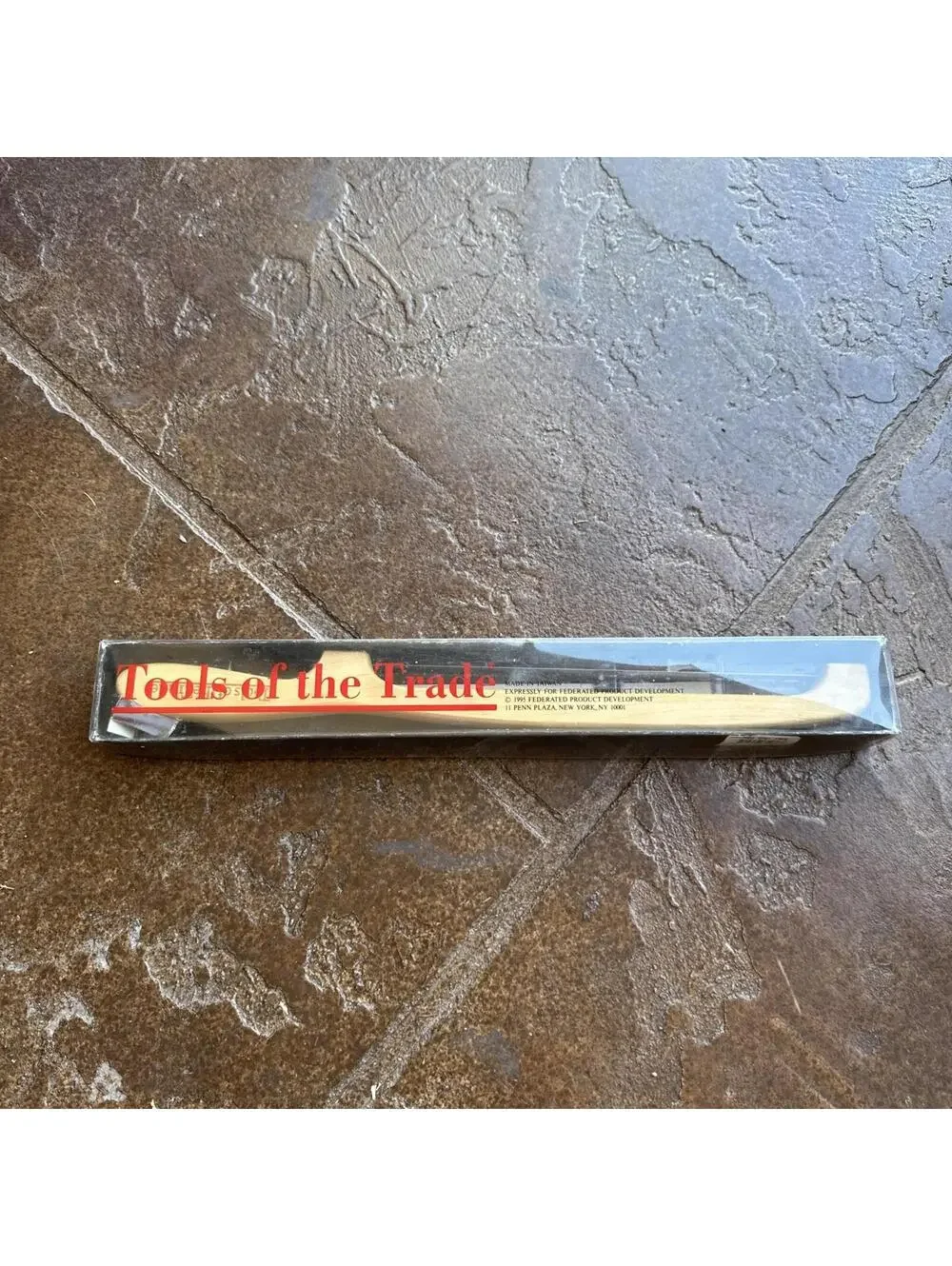 Vintage 1995 Tools Of The Trade Bread Bow Knife Wood Handle